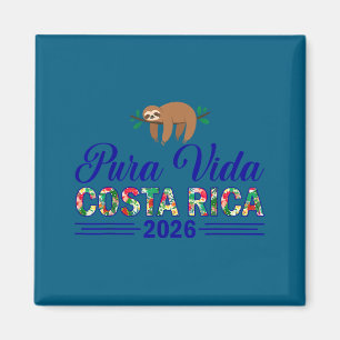 Íman Pura vida costa rica 2026 tropical viagem engraçad