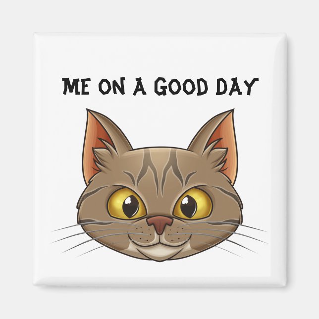 Íman Puramente Pacífica: Face De Gato (Frente)