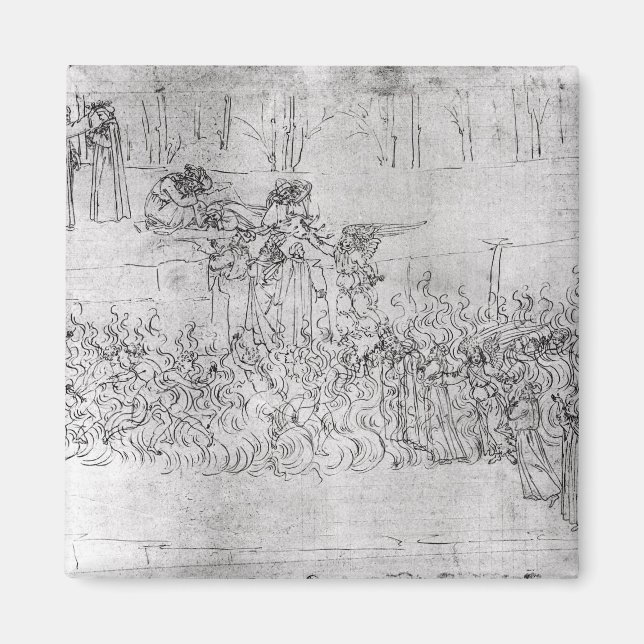 Íman Purgatório, de "A Comédia Divina" por Dante (Frente)