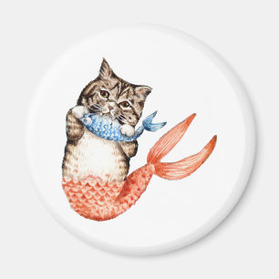 Íman Purmaid Cat Mermaid