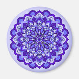 Íman Purple Floral Mandala