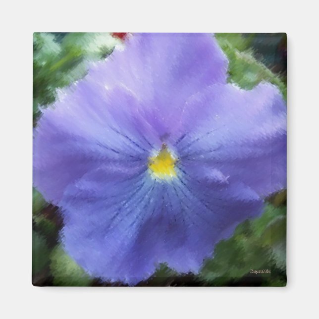 Íman Purple Pansy (Frente)