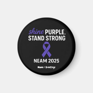 Íman Púrpura Brilhante Forte NEAM 2025 Epilepsia