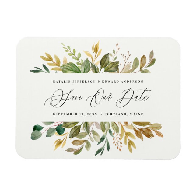 Íman Púrpura de ameixa, rosa, burgundy + casamento flor (Horizontal)