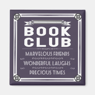 Íman Púrpura de Tipografia do Vintage Book Club