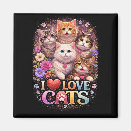 Íman Purrfect Little Hearts