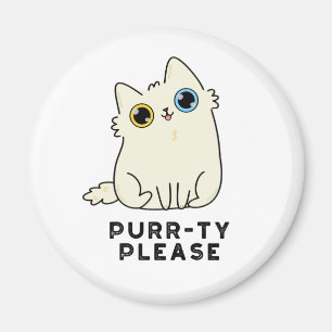 Íman Purrty Por Favor Gatinho Gato Bonito