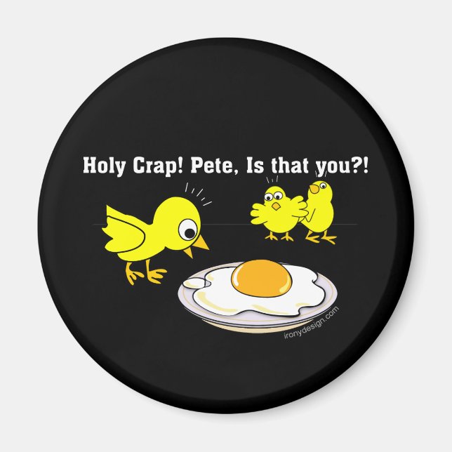 Íman Puta que pariu! Pete, é você? (Frente)