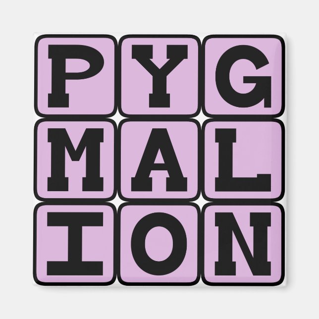 Íman Pygmalion, Shaw Play (Frente)