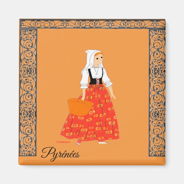 Íman Pyrénées Orientales, França (Frente)