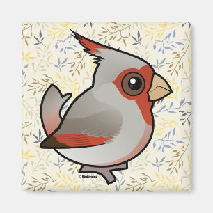 Íman Pyrrhuloxia de Birdorable