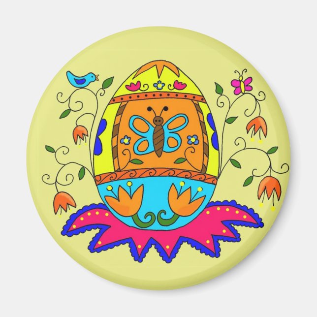 Íman Pysanka Primavera (Frente)