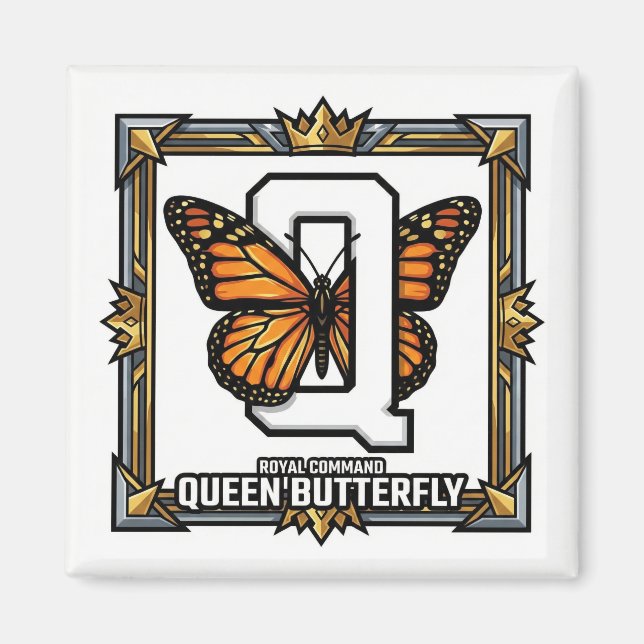 Íman Q is for Queen Butterfly – GTA Style ABC Learning (Frente)