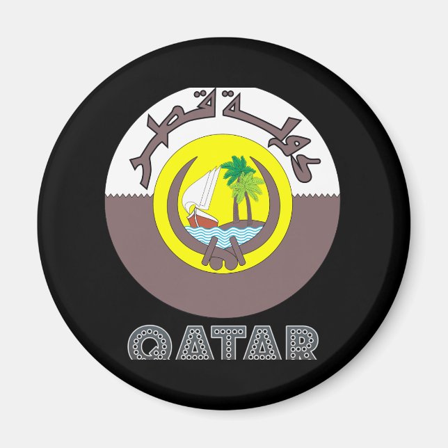 Íman Qatari Emblem (Frente)