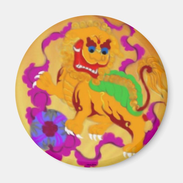 Íman Qi Lin Magnet (Frente)