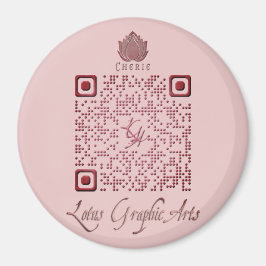 Íman QRcode para uso multi-propósito