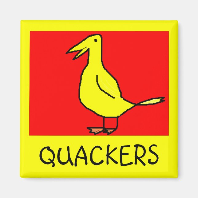 Íman QUACKERS - ímã (Frente)