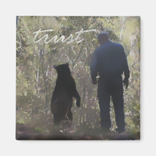 Íman Quadrado da confiança - Denise Beverly