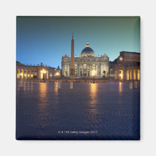 Íman Quadrado de St Peters, Roma, Italia