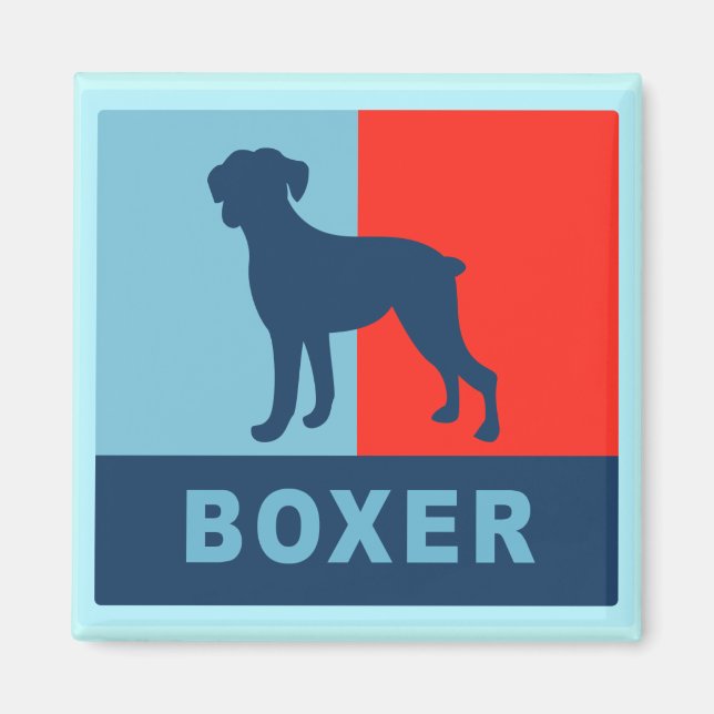 Íman Quadrado do ímã Boxer (Frente)