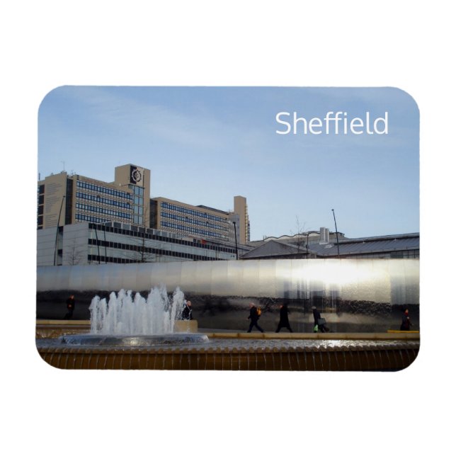Íman Quadrado Sheffield Sheaf (Horizontal)