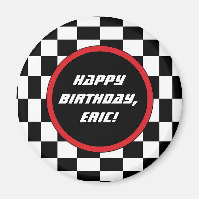 Íman Quadrado Verificado (Frente)