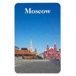 Íman Quadrado vermelho. Moscovo