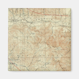 Íman Quadrângulo de San Jacinto mostrando San Andreas 