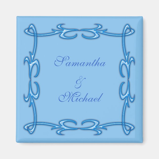 Íman Quadro azul (Frente)