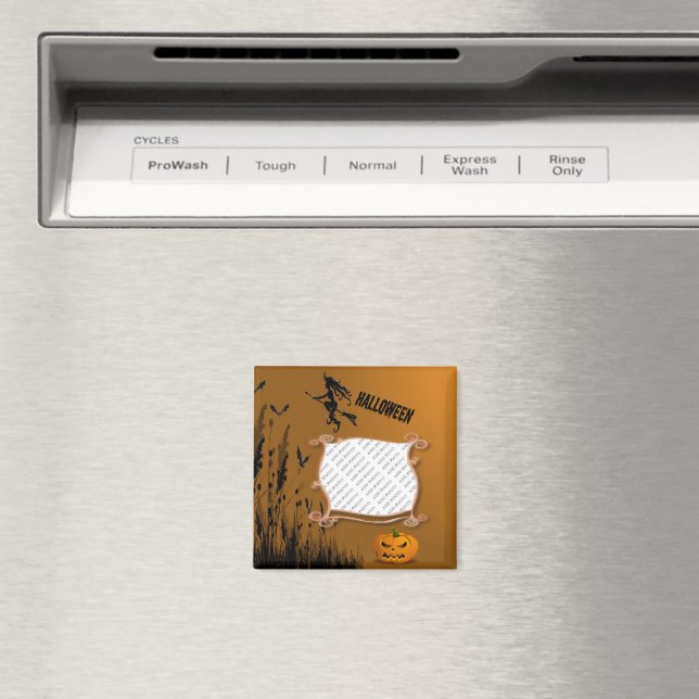 Íman Quadro da foto, bruxa, ímã da lanterna do o de (In Situ (Dishwasher))