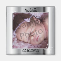 Quadro de Fotografias Silver Elegante