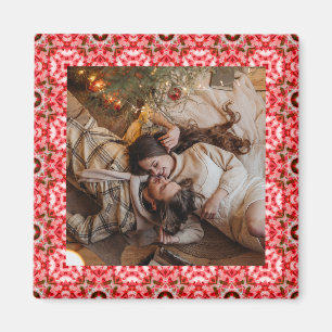 Íman Quadro de Fotos de Natal Feliz e Festivo