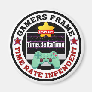 Íman Quadro de Gamers - Independente da Taxa de Tempo