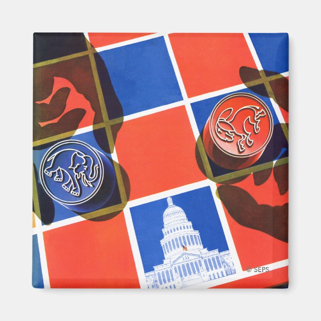 Íman Quadro de Verificação de Eleições (Frente)