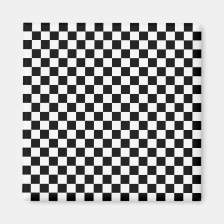 Íman Quadro de Verificação Preto e Branco