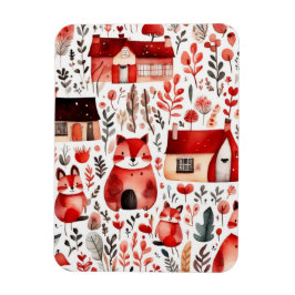 Íman Quadro magnético do campo vermelho do núcleo da ca