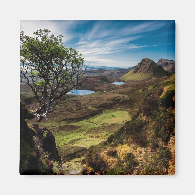 Íman Quairaing, Ilha de Skye, Escócia Ímã (Frente)