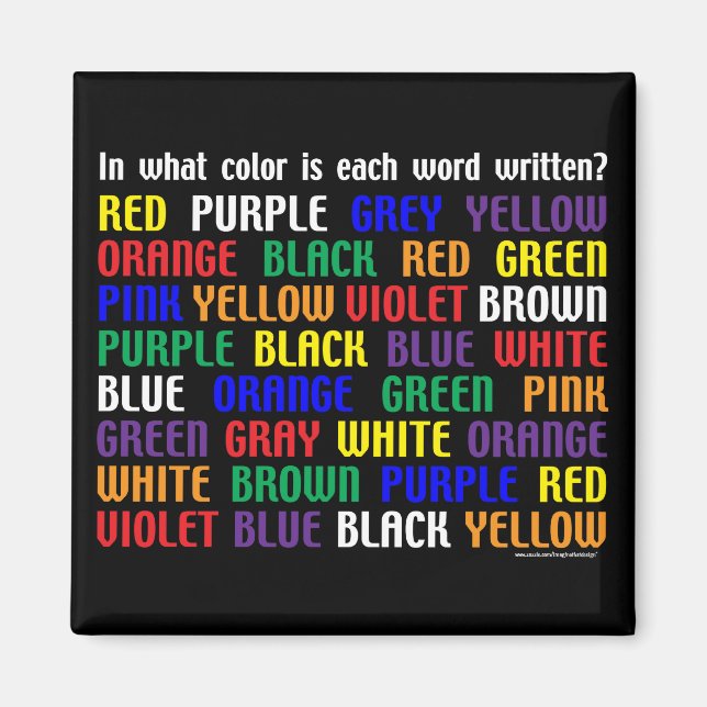 Íman Qual é a minha cor? (Frente)