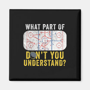 Íman Qual Parte De Não Entende Mãe De Hockey Engraçada