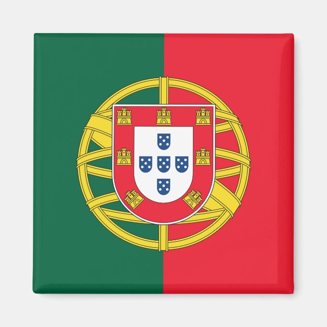 Íman Qualidade da bandeira portuguesa (Frente)