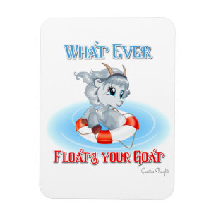 Íman Qualquer Coisa Que Flutuar O Seu Cabra