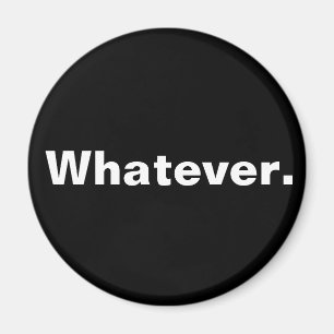Íman Qualquer palavra de design minimalismo