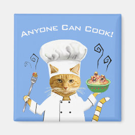 Íman Qualquer Um Pode Cozinhar! Magneta do refrigerador