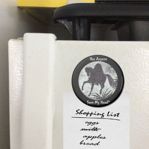 Íman Qualquer um viu minha cabeça? Ímã