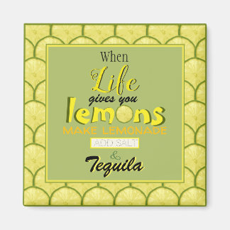 Íman Quando a vida dá aos limões uma engraçada retro ti