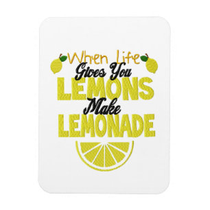 Íman Quando a vida der os limões (adicione para possui