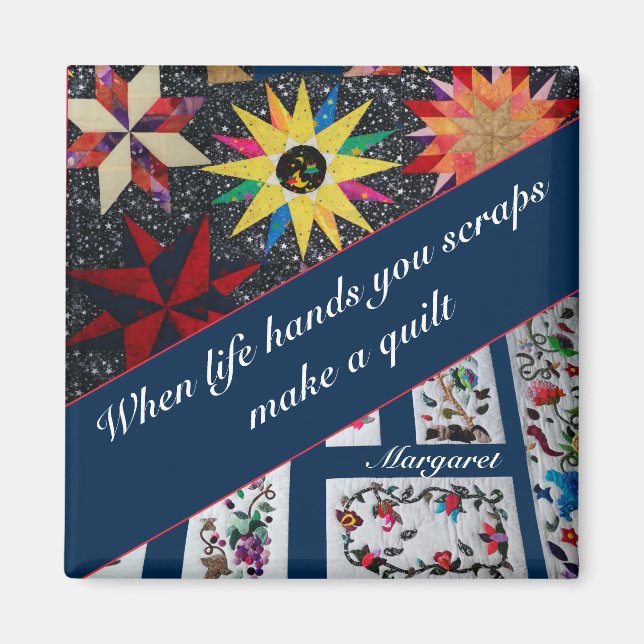 Íman Quando A Vida Mandar, Você Scraps Faz Um Quilo (Frente)