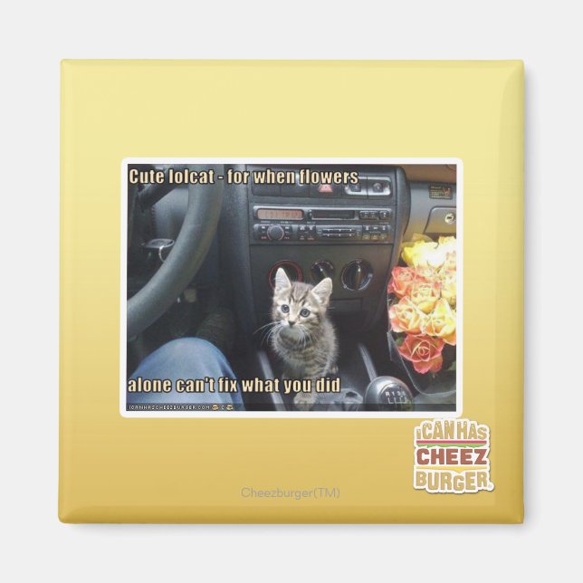 Íman Quando as flores não bastam (Frente)