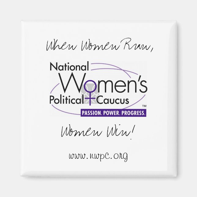 Íman Quando as mulheres correm... (Frente)