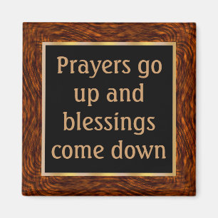 Íman Quando as orações sobem, as bênçãos caem